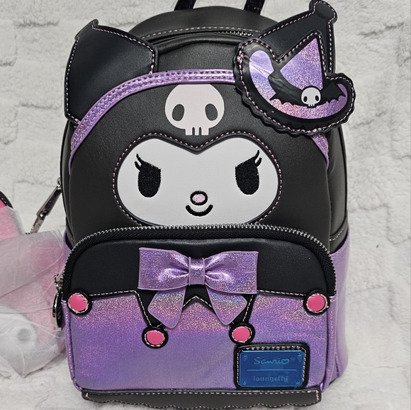 Loungefly Handbags - 🔴SALE  Loungefly Kuromi Witch Backpack My Melody Coin Bag Limited Edition